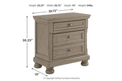 Lettner Nightstand - B733-92