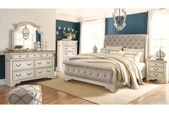 Realyn King Sleigh Bed - B743B11