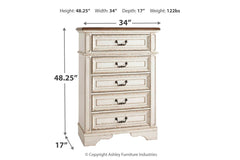 Realyn Chest of Drawers - B743-45