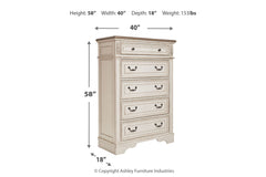 Realyn Chest of Drawers - B743-46