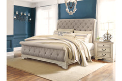 Realyn Queen Sleigh Bed - B743B4