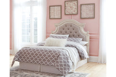 Realyn Full Upholstered Panel Headboard - B743-87