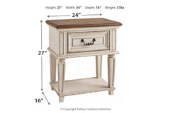 Realyn Nightstand - B743-91