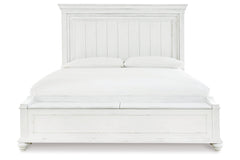 Kanwyn Queen Panel Bed with Storage Bench - B777B6