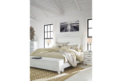 Kanwyn California King Panel Bed with Storage Bench - B777B12
