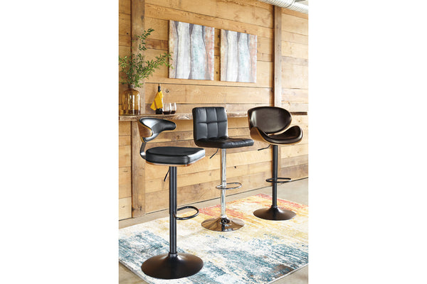 Bellatier Adjustable Height Bar Stool - D120-330
