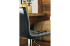 Bellatier Adjustable Height Bar Stool - D120-130