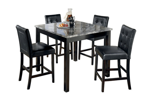 Maysville Counter Height Dining Table and Bar Stools (Set of 5) - D154-223