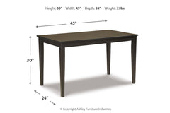 Kimonte Dining Table - D250-25