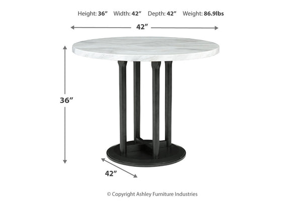 Centiar Counter Height Dining Table - D372-23