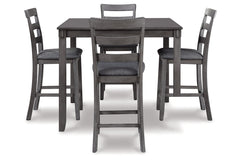 Bridson Counter Height Dining Table and Bar Stools (Set of 5) - D383-223