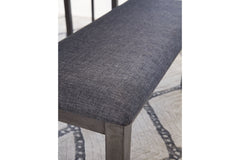 Bridson Dining Table and Chairs with Bench (Set of 6) - D383-325
