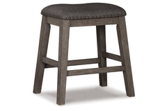 Caitbrook Counter Height Upholstered Bar Stool - D388-024