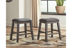 Caitbrook Counter Height Upholstered Bar Stool - D388-024