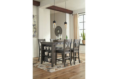 Caitbrook Counter Height Upholstered Bar Stool - D388-124