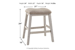 Skempton Counter Height Bar Stool - D394-024