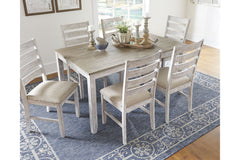 Skempton Dining Table and Chairs (Set of 7) - D394-425