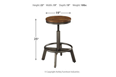Torjin Counter Height Stool - D440-024