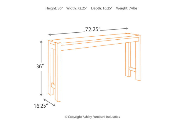 Torjin Counter Height Dining Table - D440-52
