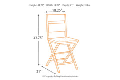 Kavara Counter Height Bar Stool - D469-124