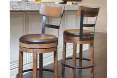 Pinnadel Counter Height Bar Stool - D542-124