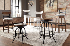 Valebeck Bar Height Bar Stool - D546-230