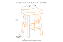 Glosco Counter Height Bar Stool - D548-024