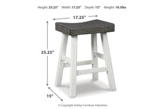Glosco Counter Height Bar Stool - D548-424