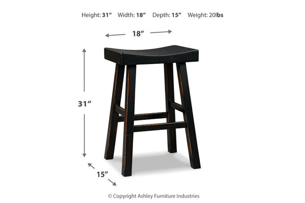 Glosco Pub Height Bar Stool - D548-530