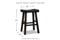 Glosco Pub Height Bar Stool - D548-530