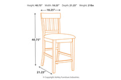 Ralene Counter Height Bar Stool - D594-124