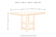 Ralene Counter Height Dining Extension Table - D594-42