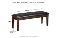 Haddigan Dining Bench - D596-00