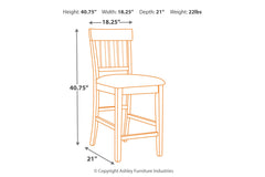 Haddigan Counter Height Bar Stool - D596-124