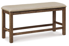 Moriville Counter Height Dining Bench - D631-09