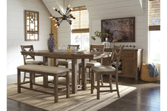 Moriville Counter Height Dining Extension Table - D631-32