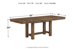 Moriville Dining Extension Table - D631-45