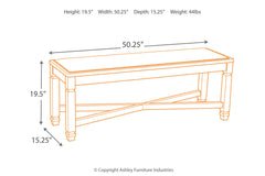Bolanburg Dining Bench - D647-00