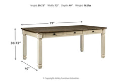 Bolanburg Dining Table - D647-25
