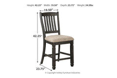 Tyler Creek Counter Height Bar Stool - D736-124