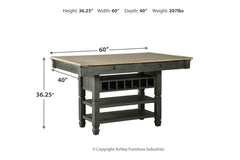 Tyler Creek Counter Height Dining Table - D736-32