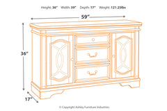 Realyn Dining Server - D743-60