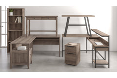 Arlenbry Home Office L-Desk with Storage - H275-24