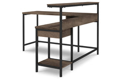 Arlenbry Home Office L-Desk with Storage - H275-24