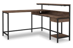 Arlenbry Home Office L-Desk with Storage - H275-24