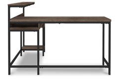 Arlenbry Home Office L-Desk with Storage - H275-24