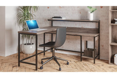 Arlenbry Home Office L-Desk with Storage - H275-24