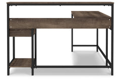 Arlenbry Home Office L-Desk with Storage - H275-24
