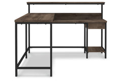 Arlenbry Home Office L-Desk with Storage - H275-24