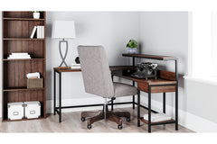 Camiburg Home Office L-Desk with Storage - H283-24